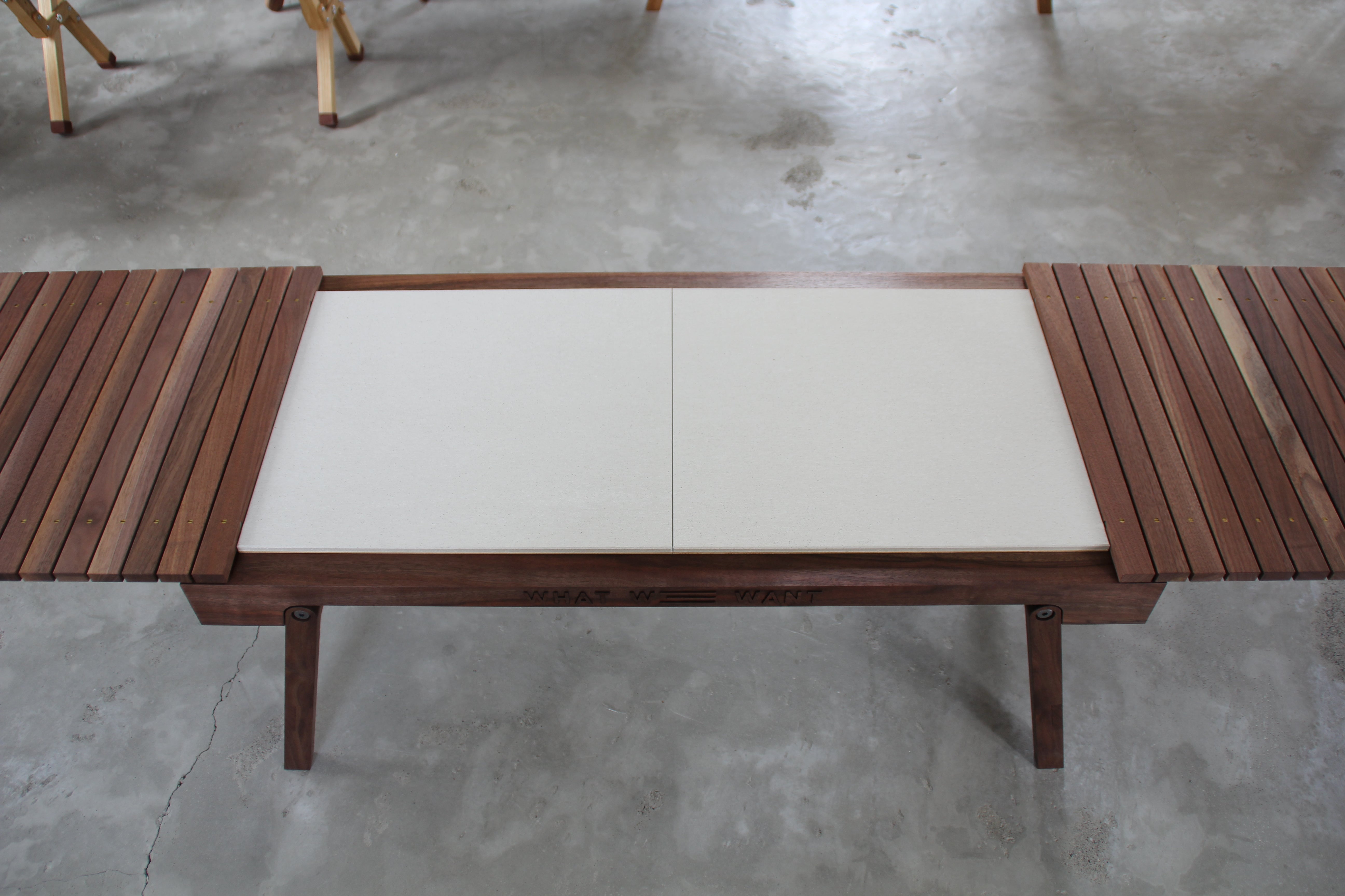 WHAT WE WANT ナラ  WWW_EXTENSIONTABLE OAK